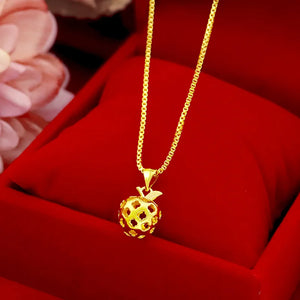 14k Yellow Chain Necklace for Women Wedding Pendant Necklaces
