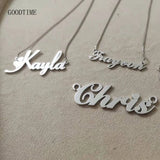 925 Silver Custom Name Necklace for Wedding Party Gift