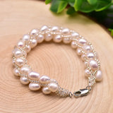 Freshwater Pearl Bracelet Wedding Gift Fine Jewelry