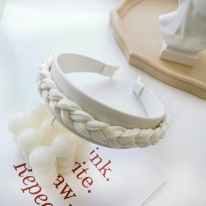 Solid Satin Headband Wedding Hairband Hair Accessories