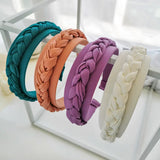 Solid Satin Headband Wedding Hairband Hair Accessories