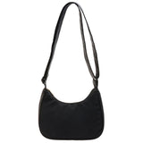 Purple Retro Nylon Shoulder Bag Women Handbag