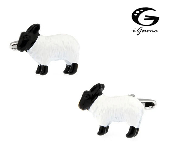 Sheep Style Copper Cuff Links