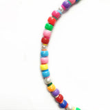 Bohemian Rainbow Beads Choker Necklace