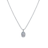 925 Silver Gothic Choker Pendant Necklace Women Punk Accessories Gift