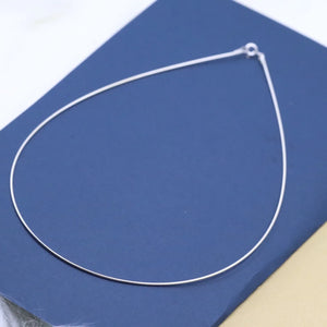 925 Silver Collar Necklace Women Choker Female Ethnic Style Jewelry