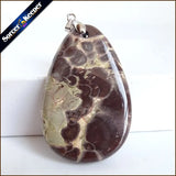 Green Old KAMBABA Natural Stone Beads Pendant DIY Jewelry Making