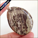 Men's Green KAMBABA Stone Pendant for DIY Jewelry Making