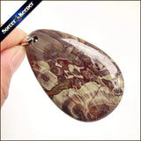Men's Green KAMBABA Stone Beads DIY Necklace Material