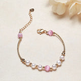 Natural Freshwater Pearl Bracelets & Bangles Opal Beads