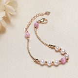 Natural Freshwater Pearl Bracelets & Bangles Opal Beads