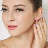 Freshwater Pearl S925 Silver Water Drop Earrings for Women