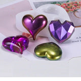 Heart Pendant Resin Casting Mold Silicone Epoxy Jewelry Making