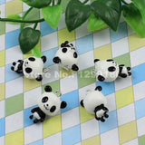 Resin Panda Pendants Charms for Kids Jewelry DIY 20pcs