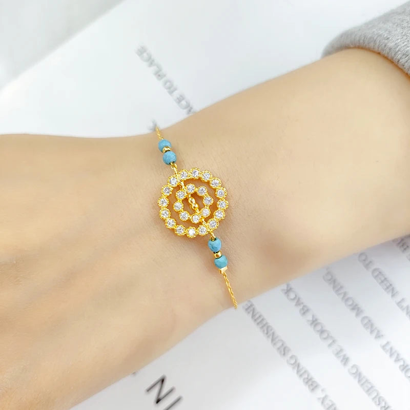 Bohemian Ethnic Style Bracelet Fairy Bangle Bead Bangles Women Bracelet