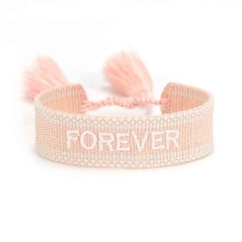 Retro Embroidery Woven Women's Charm Bracelet Boho Style Jewelry
