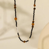 Retro Pearl Stone Necklace for Women - Party Gift Jewelry
