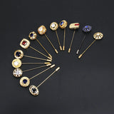 Vintage Style Wedding Brooch Pin For Men