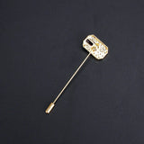 Vintage Style Wedding Brooch Pin For Men