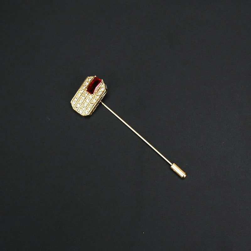 Vintage Style Wedding Brooch Pin For Men