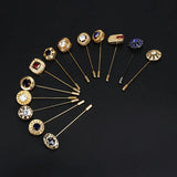 Vintage Style Wedding Brooch Pin For Men