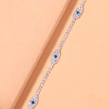 Evil Eye Anklet Bracelet for Women Beach Sandals Bohemian Jewelry