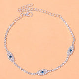 Evil Eye Anklet Bracelet for Women Beach Sandals Bohemian Jewelry