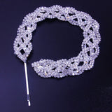 Rhinestone Chain Hair Clips Headband Indian Wedding Bridal Decoration