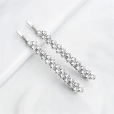 Crystal Rhinestone Hair Clip Barrettes Women Accessories Wedding Prom Bride