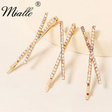Rhinestone Hair Clips for Women 3pcs Girls Hair Pins Headpiece Party Hairpins