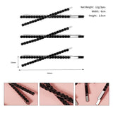 Rhinestone Hair Clips for Women 3pcs Girls Hair Pins Headpiece Party Hairpins
