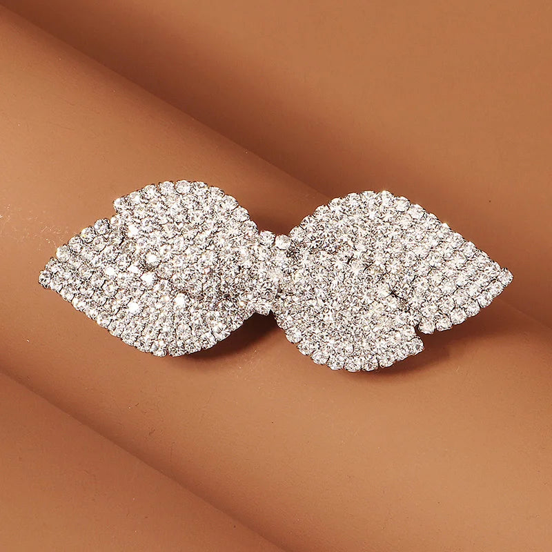 Rhinestone Hair Pins Crystal Hair Clips Women Accessories Party Barrettes