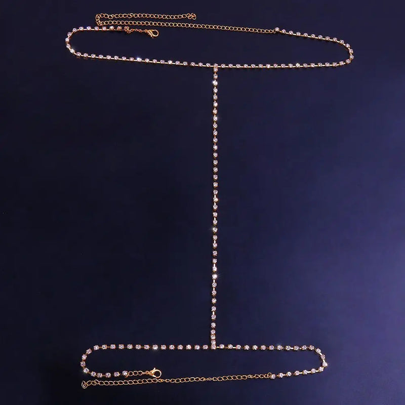 Lady Leg Jewelry Sexy Nightclub Crystal Leg Chain