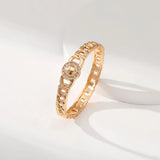 Rhinestones Chain Alloy Cuff Bracelets For Women