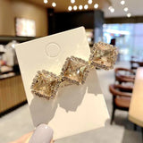 Crystal Lady Hairpin Duck-Billed Clip