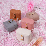 Mini High-end Jewelry Storage Box Ring Earring Display Case