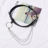 Rock Punk Hip Hop Metal Body Jewelry Waist Chain Belly Necklace Tassel Belt