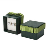 Romantic Earring Ring Display Jewelry Box with Bowknot