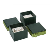 Romantic Earring Ring Display Jewelry Box with Bowknot