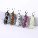 Rose Crystal Quartz Healing Pendant for Jewelry Making