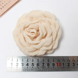 Rose Flowers Fabric Hair Clips For Women Girls Poppy Large Floral Hairpin