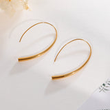 Stainless Steel Hoop Earrings for Women Silver/Gold Jewelry Gift