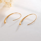 Stainless Steel Hoop Earrings for Women Silver/Gold Jewelry Gift