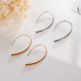 Stainless Steel Hoop Earrings for Women Silver/Gold Jewelry Gift
