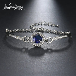 Zircon Bracelet Women Chain Crystal Charm Bracelet Gift Jewelry