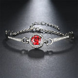 Zircon Bracelet Women Chain Crystal Charm Bracelet Gift Jewelry