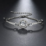 Zircon Bracelet Women Chain Crystal Charm Bracelet Gift Jewelry