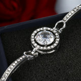 Zircon Bracelet Women Chain Crystal Charm Bracelet Gift Jewelry