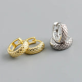 S925 Silver Earring Circle Ear Buckle Arrival Jewelry Women Gift