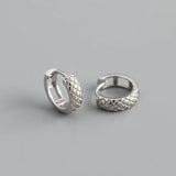 S925 Silver Earring Circle Ear Buckle Arrival Jewelry Women Gift